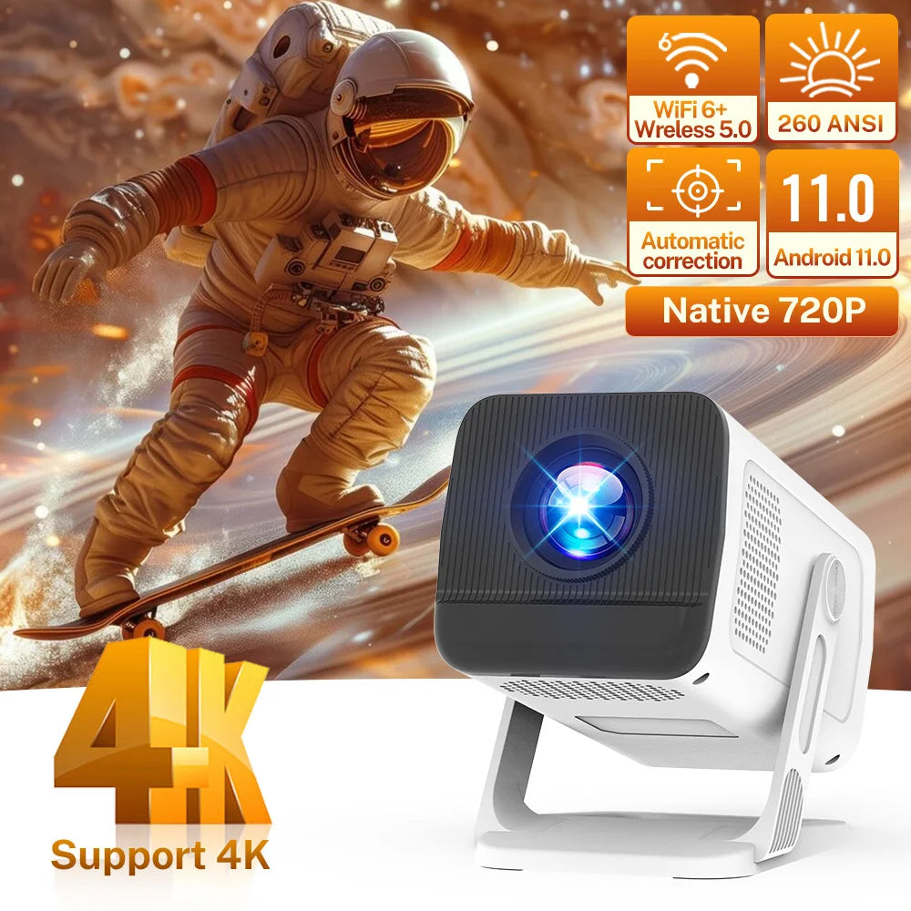 LynCast X1AQ Android 11 Portable Projector Wifi 6 Bluetooth 5.2
