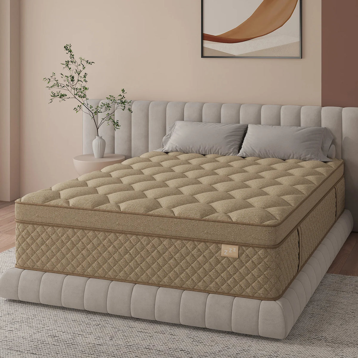Sweetlove Gel Memory Foam Hybrid Pocket Spring Mattress In A Box