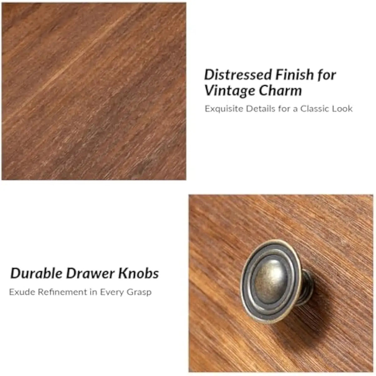 Modern Spindle End Table Set With Power Outlet And Drawer