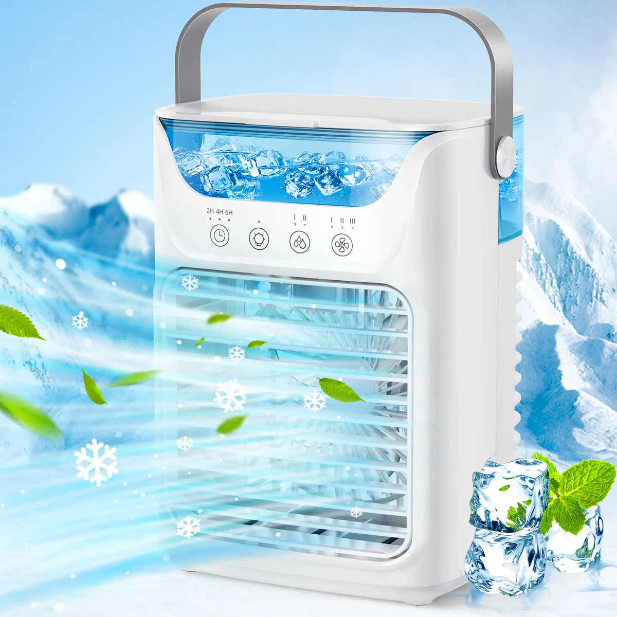 Afdeal Portable Desktop Humidifier Cooling Fan For Home Use