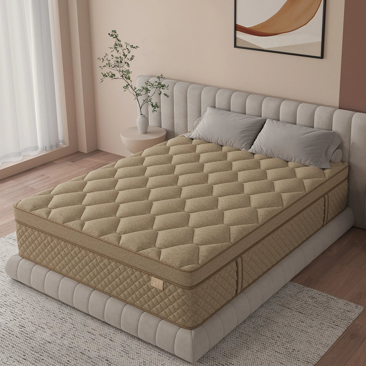 Sweetlove Gel Memory Foam Hybrid Pocket Spring Mattress In A Box