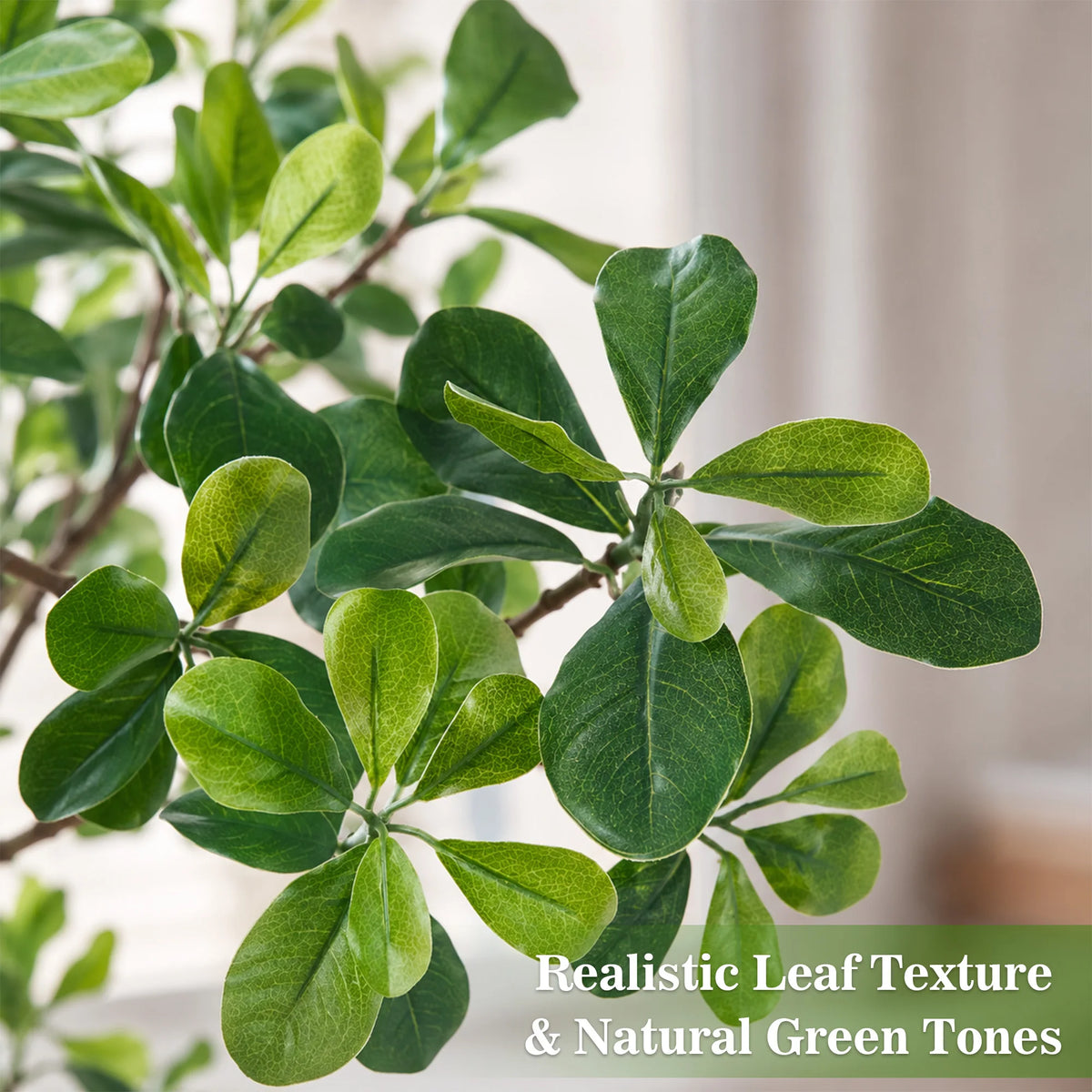 Olitree Faux Olive Eucalyptus Indoor Floor Tree In Pot