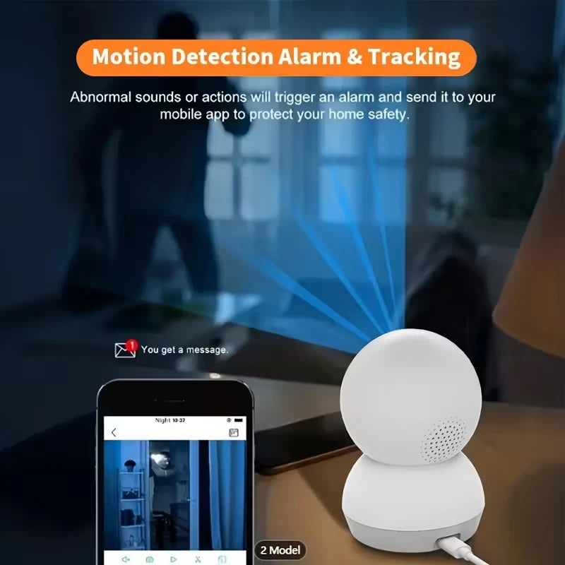 ALAGA Smart WiFi Camera With Auto Tracking Two Way Audio