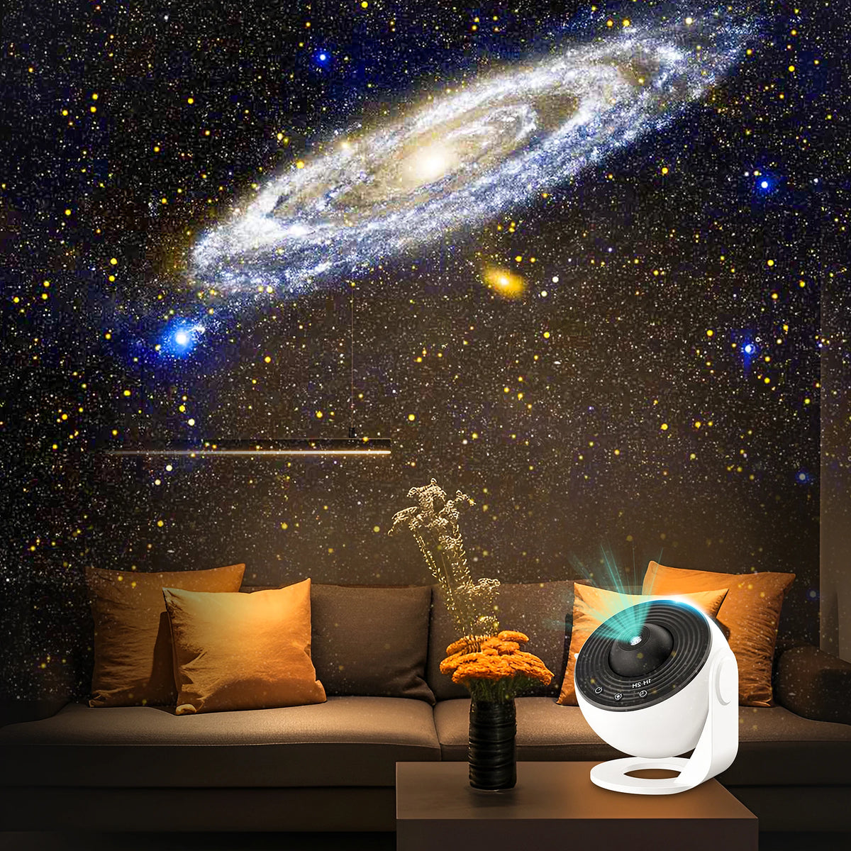 Aiopp Star Projector Planetarium Galaxy Night Light With Rotation