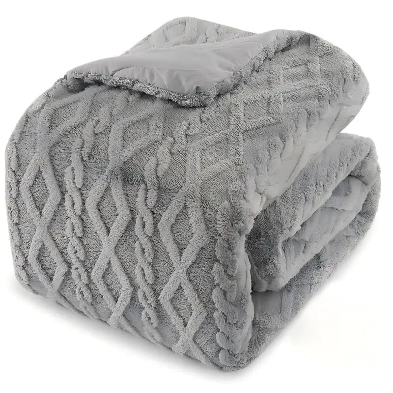 Dual Zone Electric Heated Blanket With Sherpa And Wireless Controller