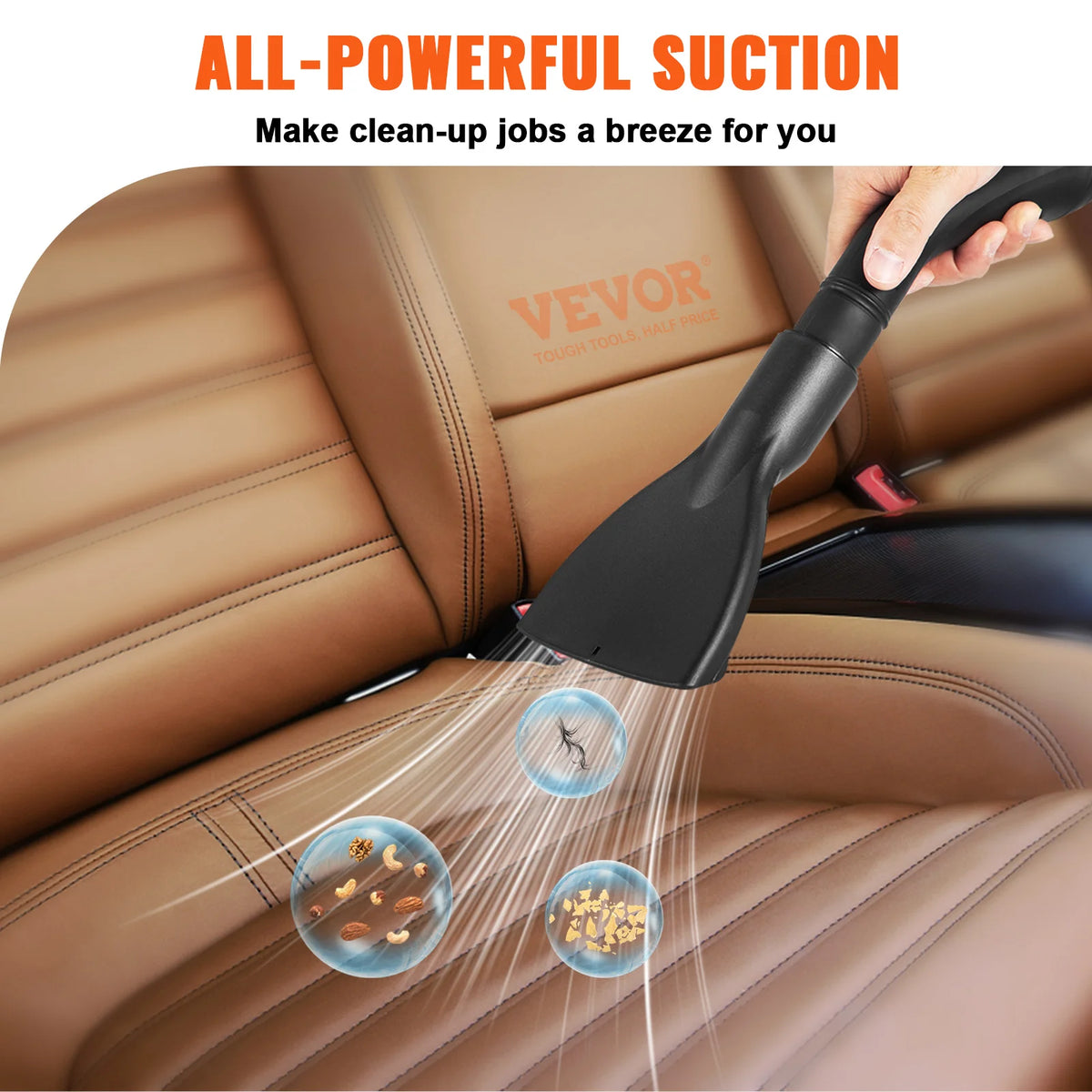 SucceBuy Wet Dry Shop Vacuum With Powerful Blowing And Suction