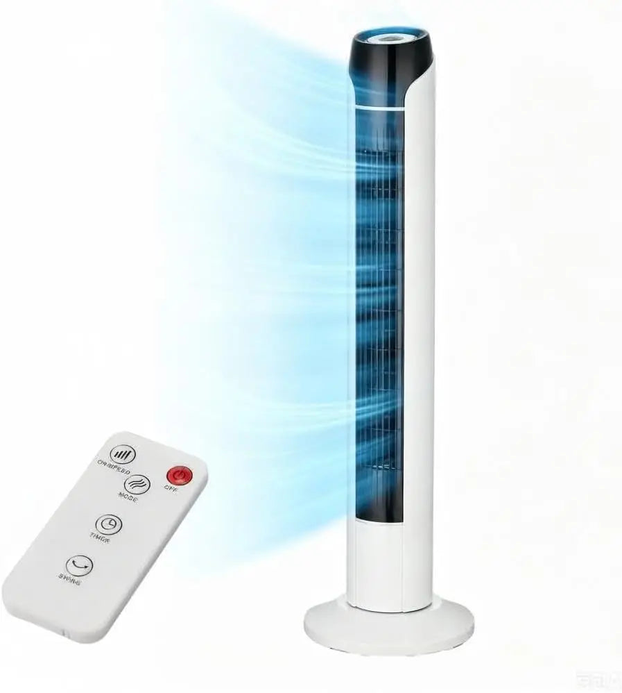 Upgraded DC Motor Tower Fan With Remote And Touchscreen