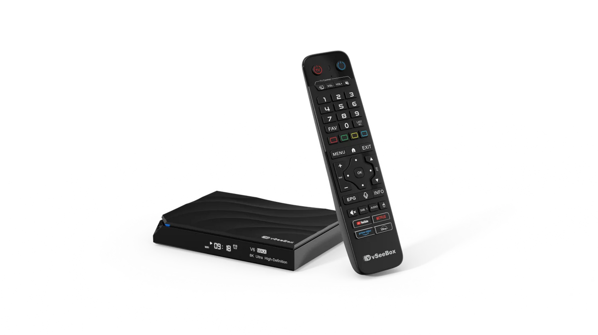Smart Android Tv Box For Seamless Streaming With Remote Control