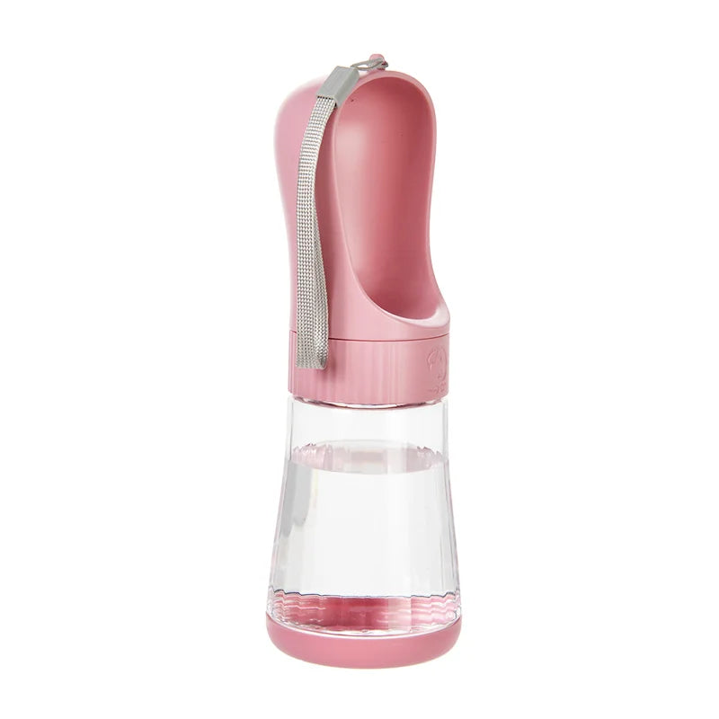 Portable Dog Water Bottle With Food Container For Pets
