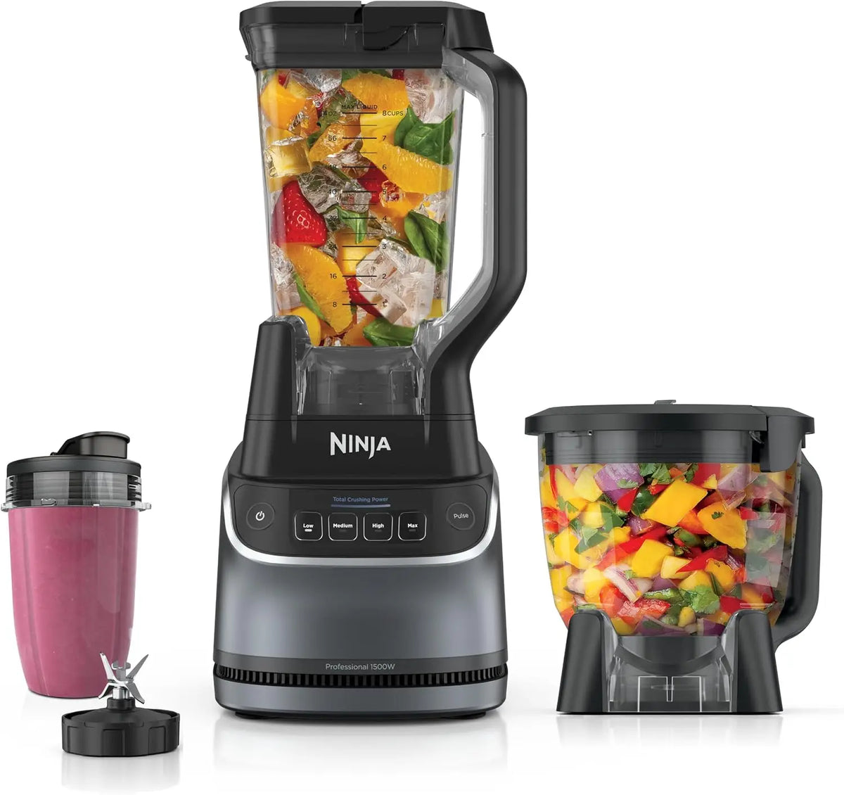 Multifunctional Blender And Food Processor For Smoothies And Meal Prep