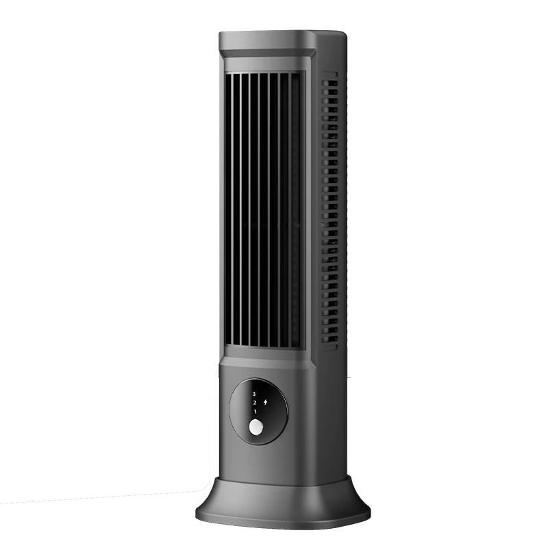Portable Desktop Tower Fan With Rechargeable Battery For Quiet Cooling