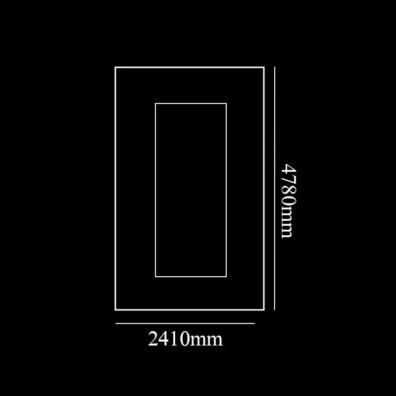 Hexagon Led Ceiling Light For Garage Workshop And Car Detailing