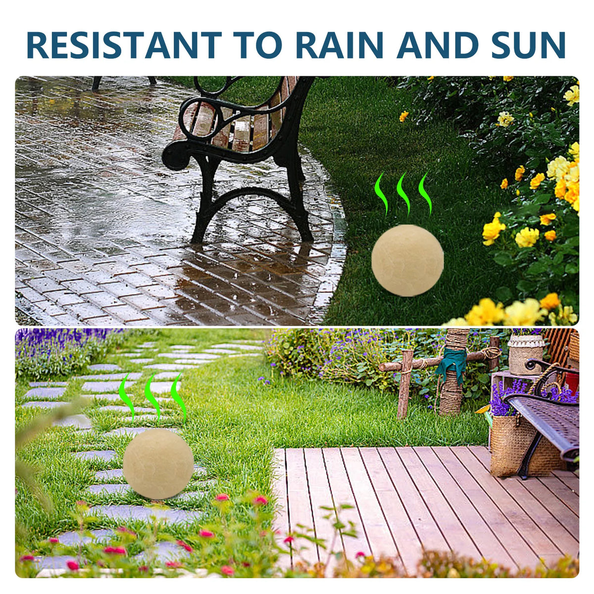 Pet Safe Snake Repellent Balls For Effective Outdoor Yard Protection