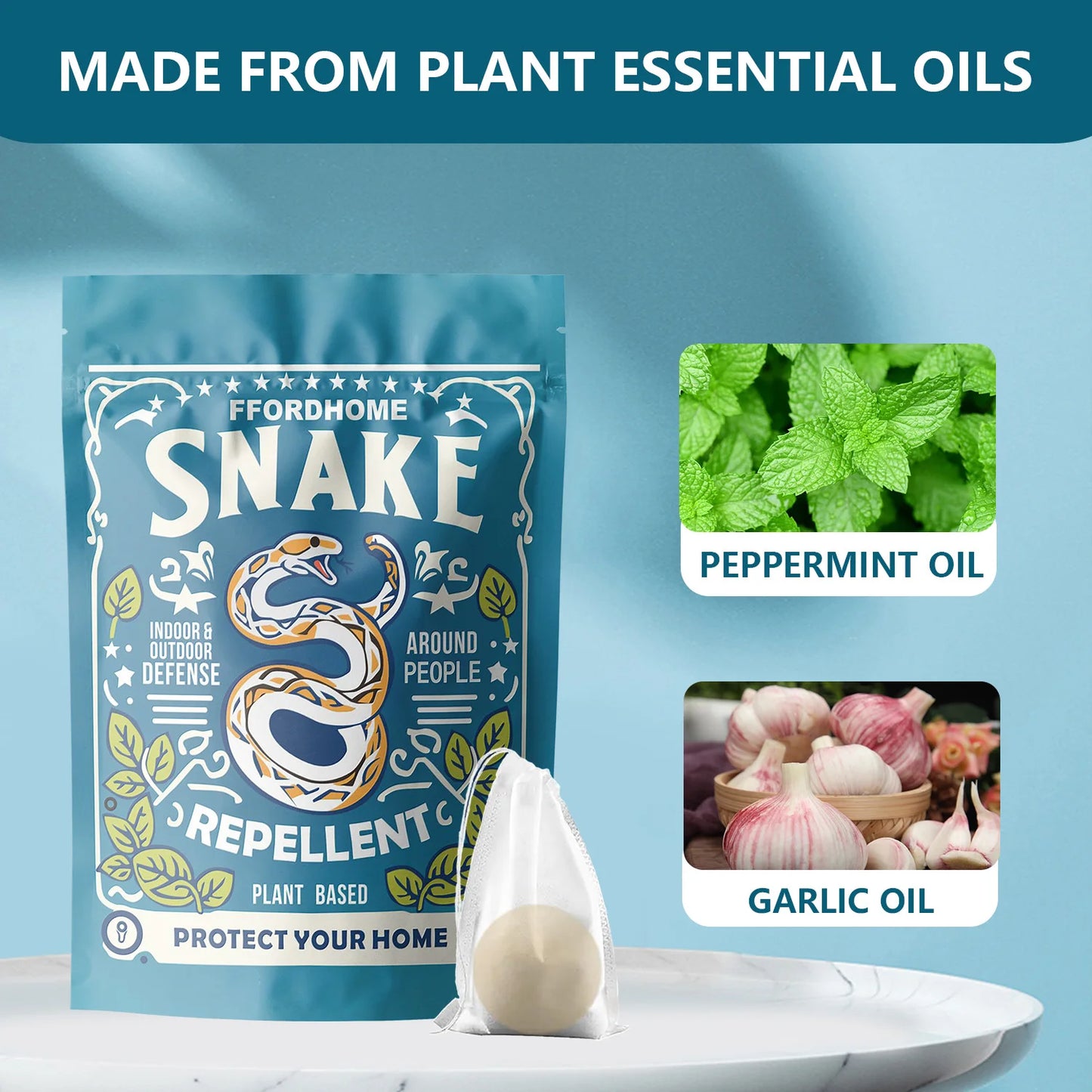 Pet Safe Snake Repellent Balls For Effective Outdoor Yard Protection
