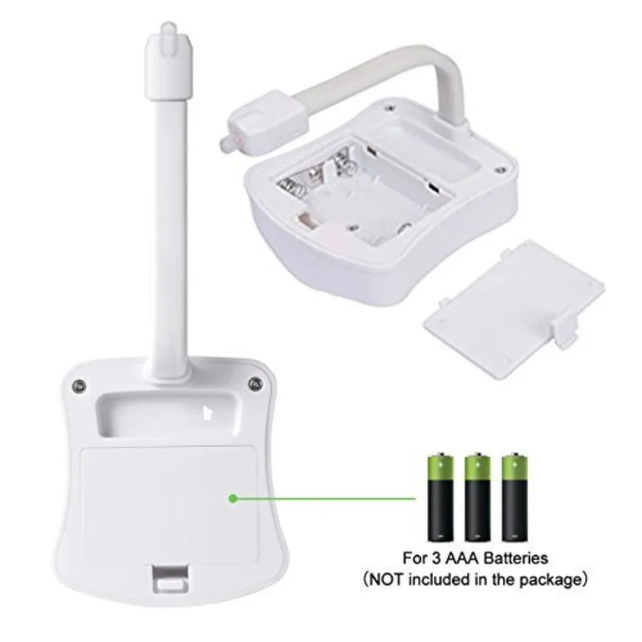 Motion Sensor LED Toilet Night Light Featuring Adaptive Illumination Tech