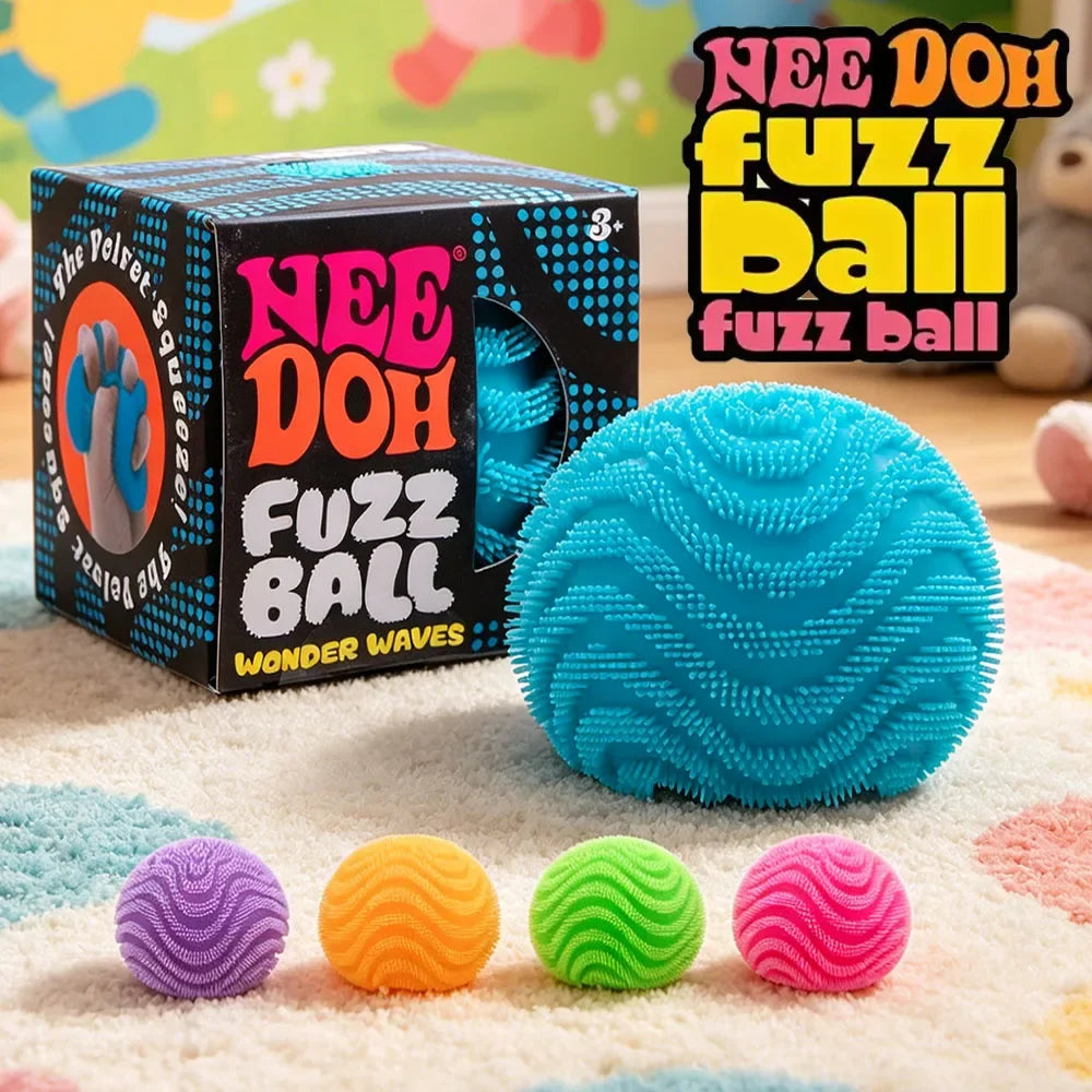 Premium Soft Fuzzy Stress Relief Ball Desktop Ornament Toy