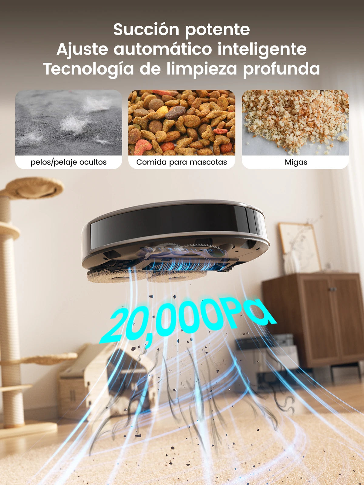 Lefant M3 Max Robot Vacuum And Mop With Powerful Suction