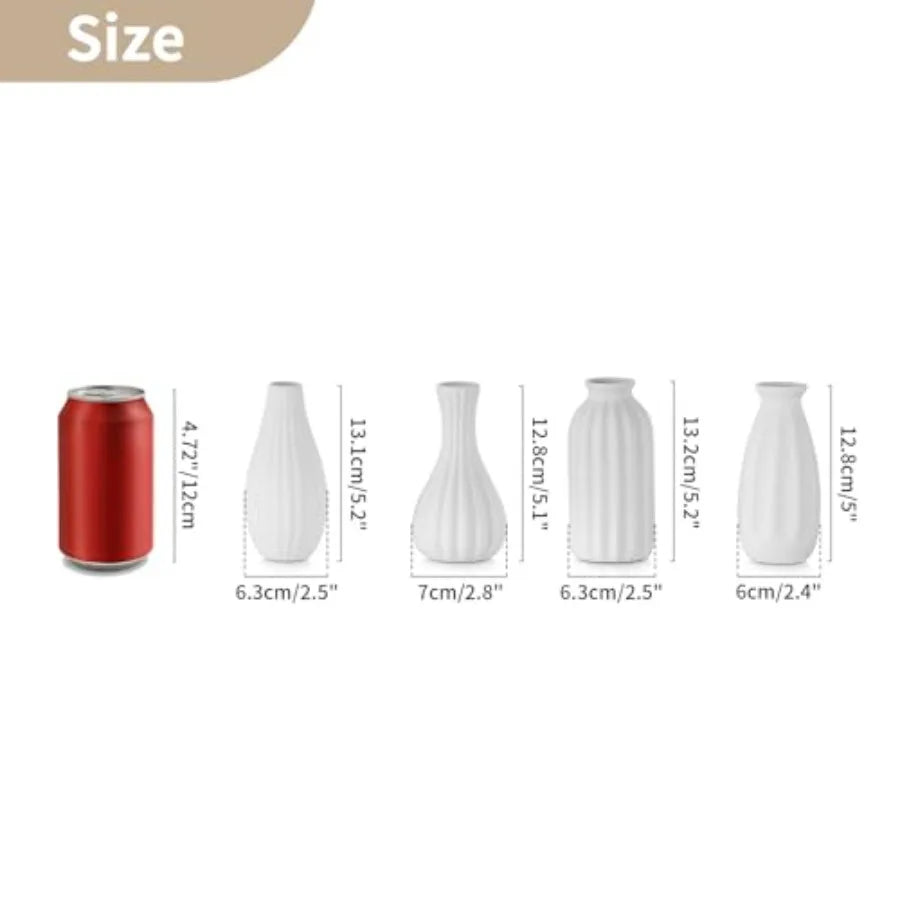 Elegant Ceramic Centerpiece Vase For Home Wedding Decoration