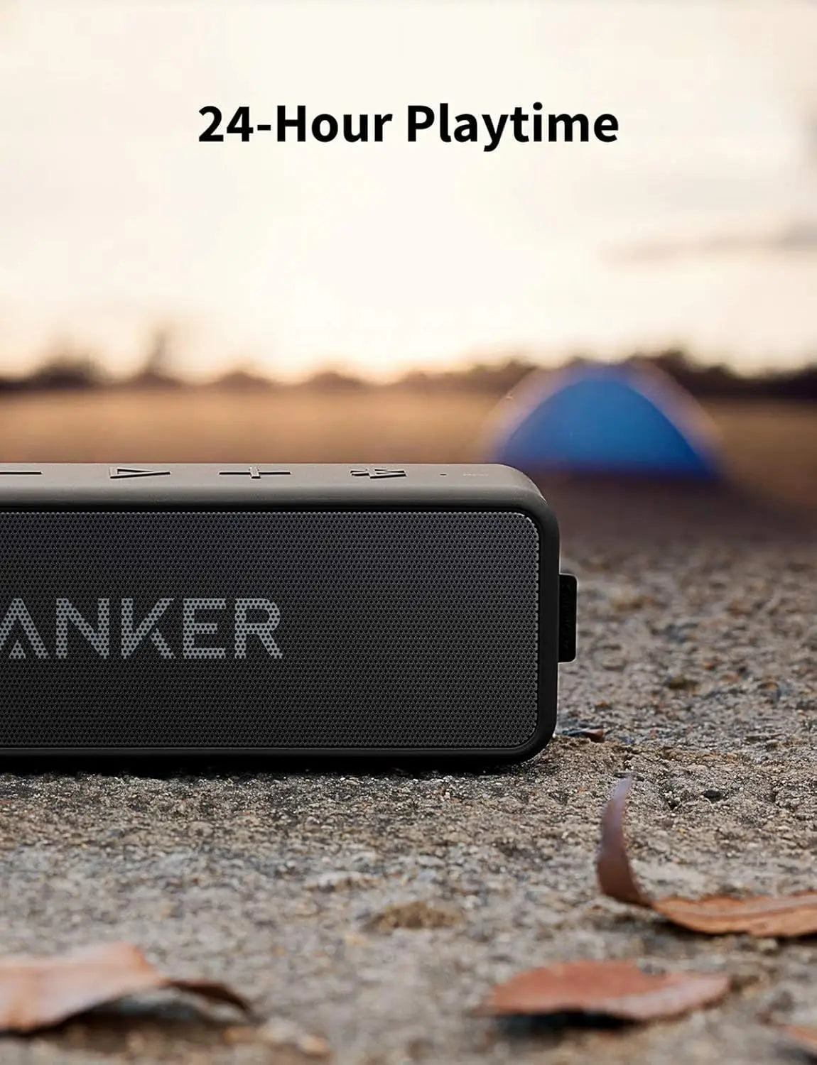 Anker Soundcore 2 Portable Bluetooth Speaker 24 Hour Playtime
