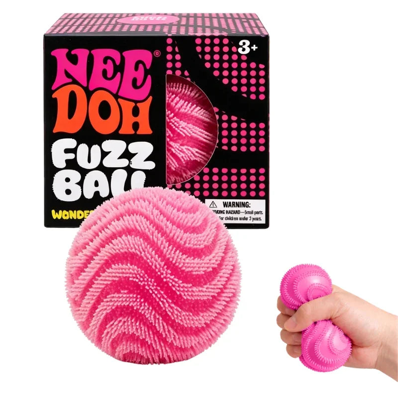 Premium Soft Fuzzy Stress Relief Ball Desktop Ornament Toy