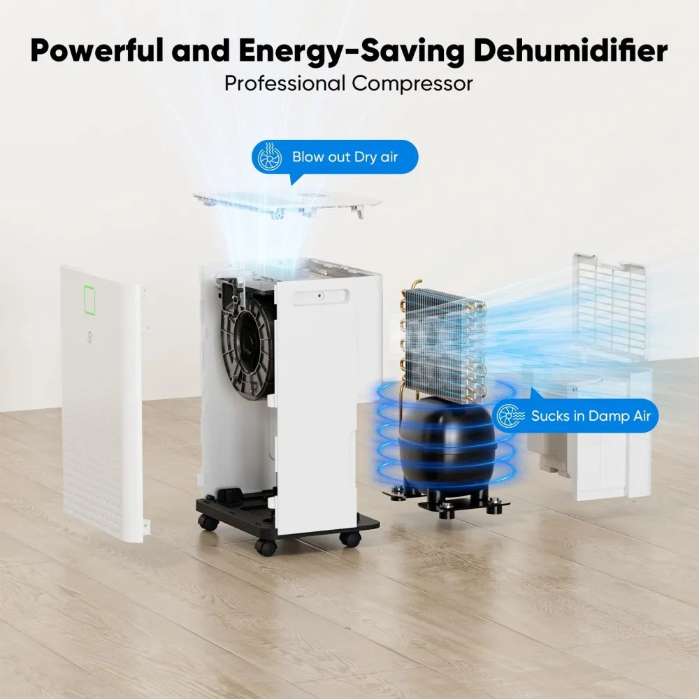 21 Pint Dehumidifier Featuring Auto Defrost And Smart控制 -> Wait, typo in thought. I will output correct English.