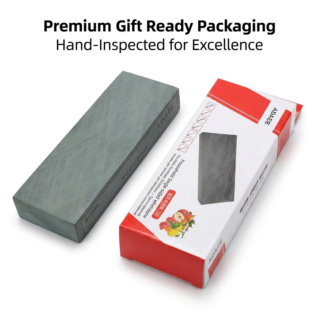 ADAEE Natural 12000 Grit Whetstone Sharpening Stone For Kitchen Knives