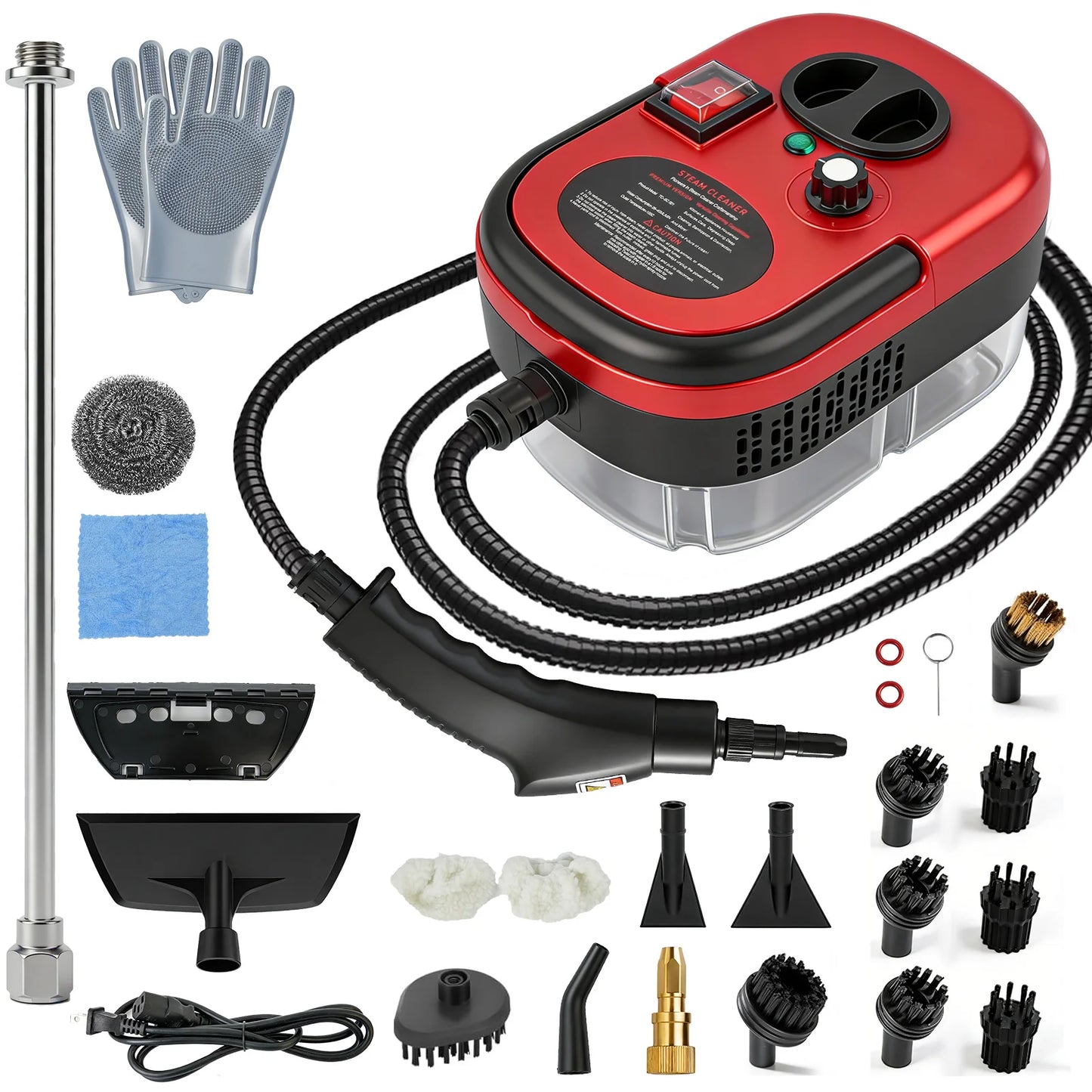 Professional Handheld Steam Cleaner With Adjustable Temperature Control