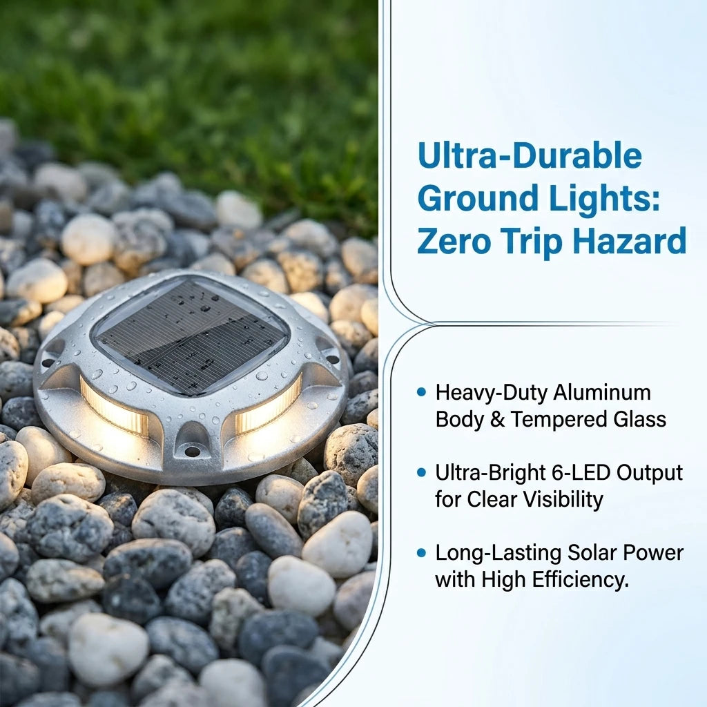 Solar Outdoor Garden Path Lights Featuring Flickering Flame Torch