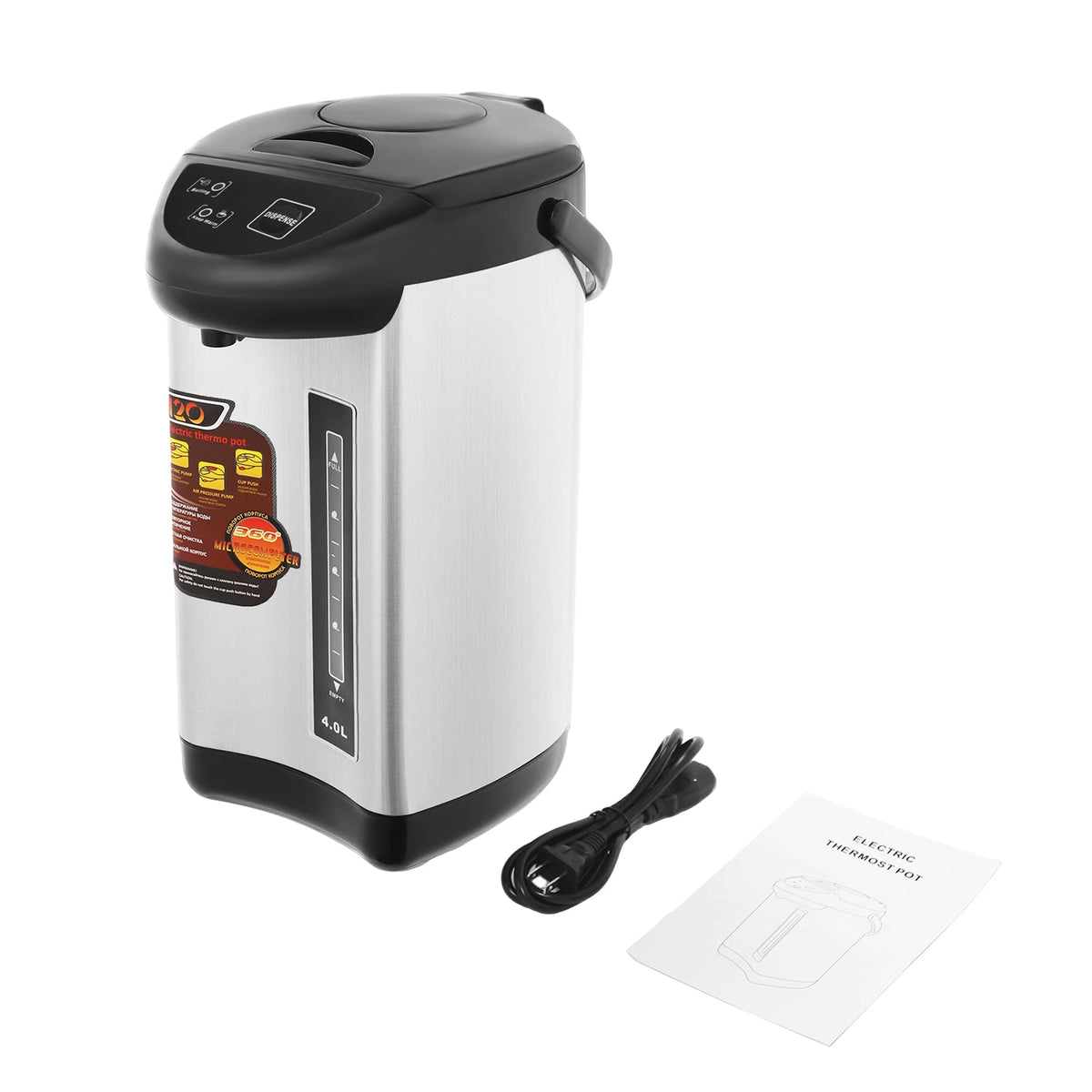 Electric Stainless Steel Kettle With Fast Heating And Auto Shutoff