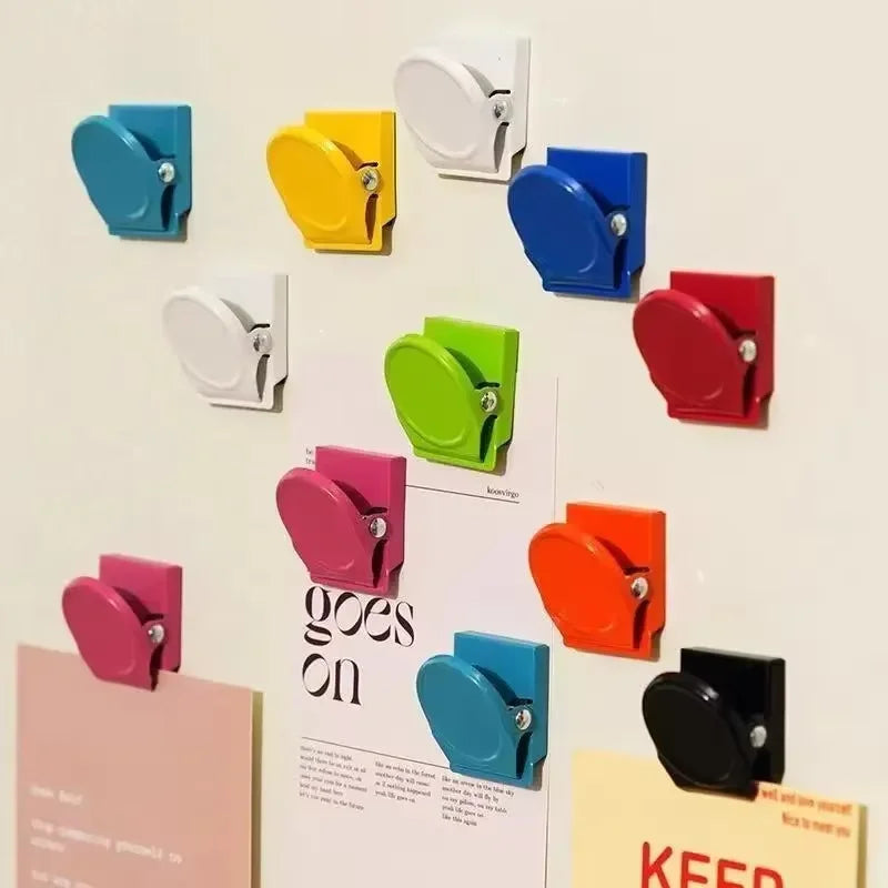 Multifunctional Magnetic Plastic Clips For Office And Home Organization