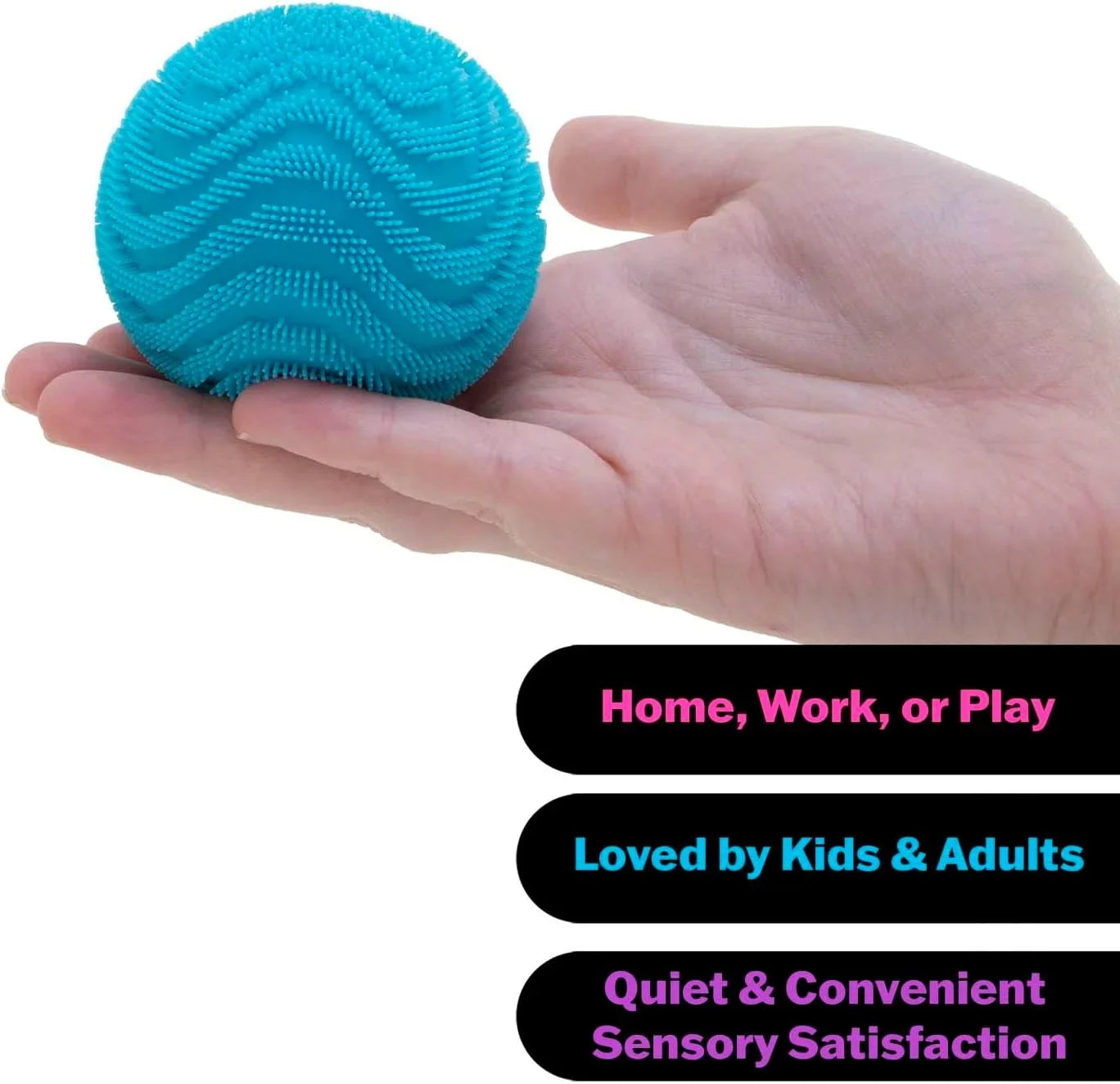 Premium Soft Fuzzy Stress Relief Ball Desktop Ornament Toy