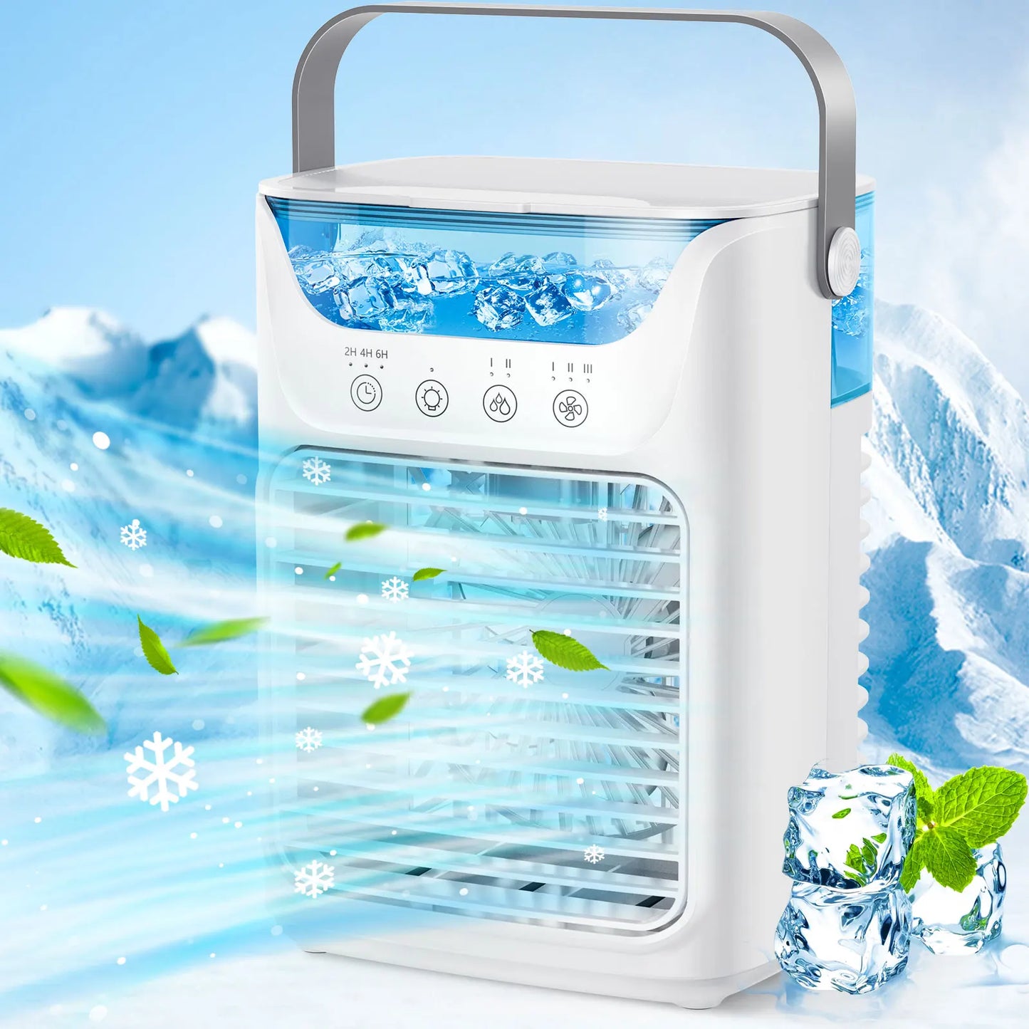 Afdeal Portable Desktop Humidifier Cooling Fan For Home Use
