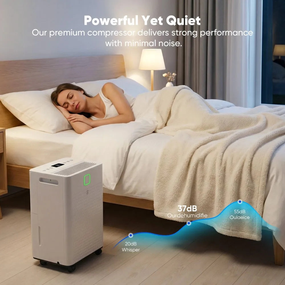 21 Pint Dehumidifier Featuring Auto Defrost And Smart控制 -> Wait, typo in thought. I will output correct English.