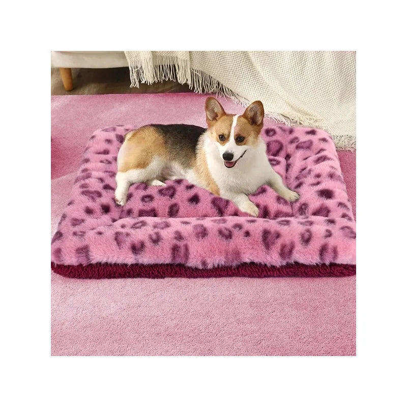 Reversible Plush Pet Mat For Dogs And Cats Machine Washable