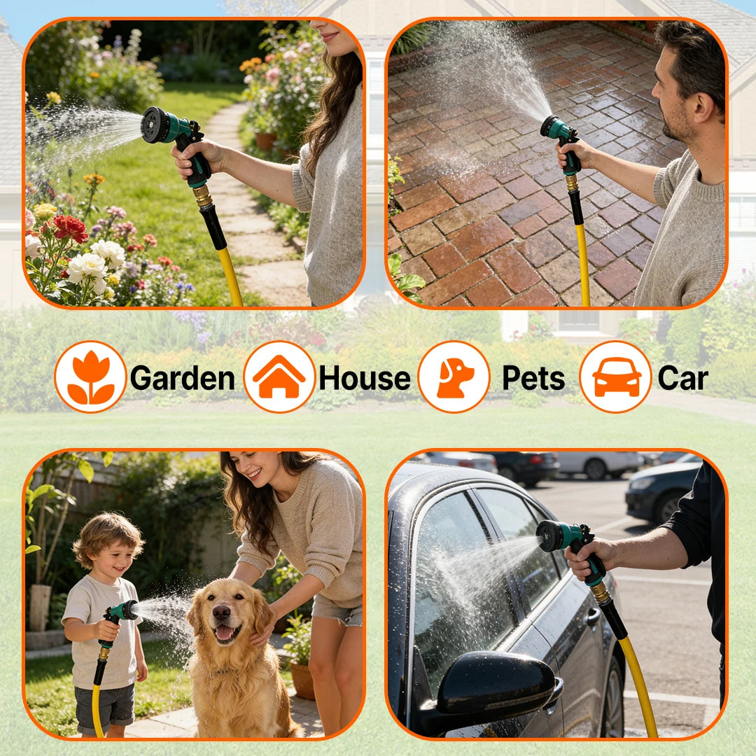 T Tovia Lightweight All Weather Kink Free Garden Hose