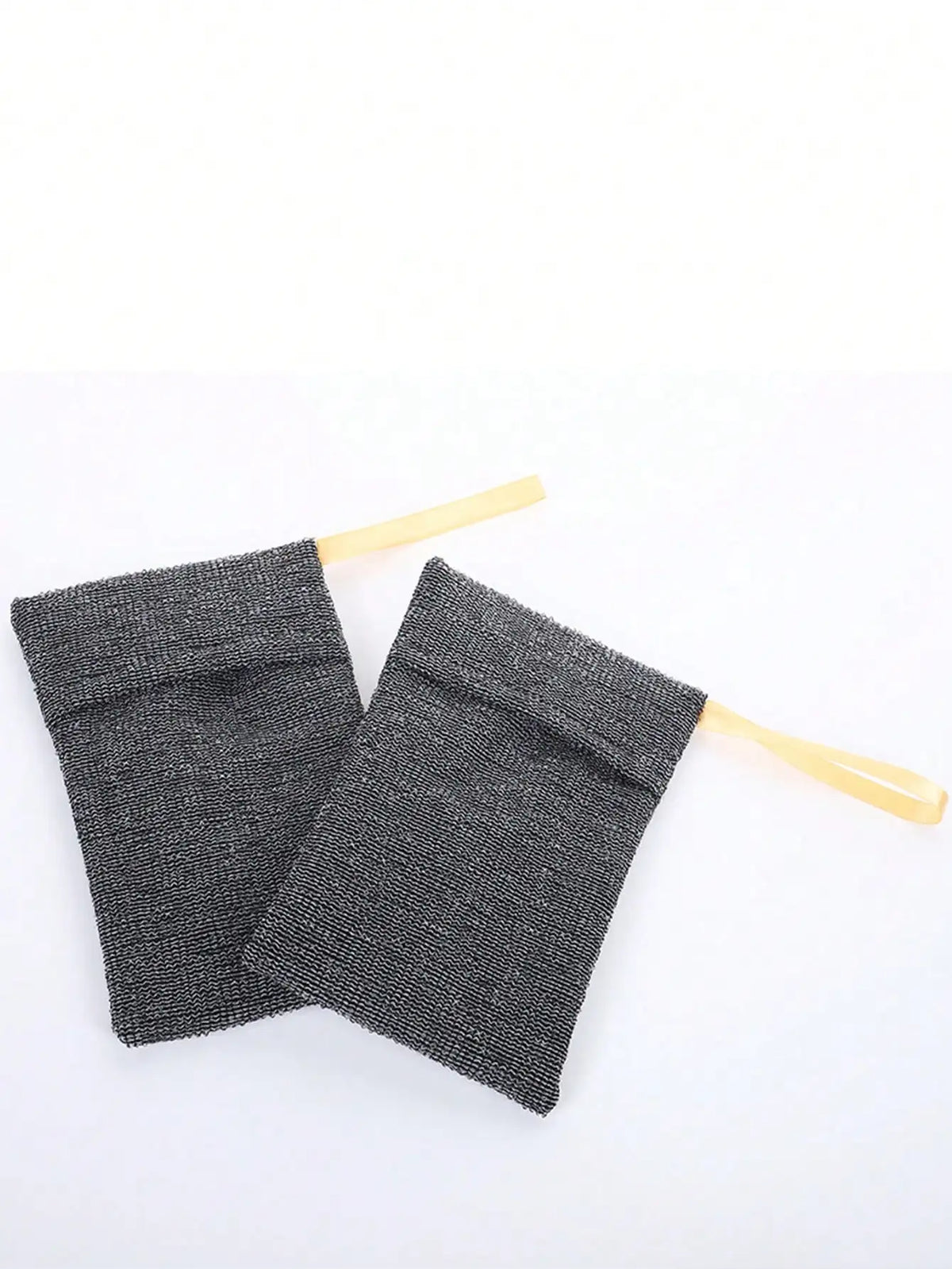 Exfoliating Mesh Soap Bags With Loofah And Hanging Cord