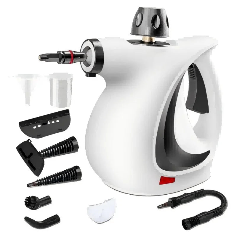 Portable Handheld Steam Cleaner With Nine Cleaning Accessories