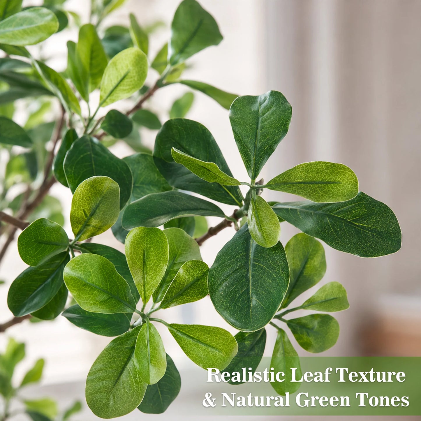 Olitree Faux Olive Eucalyptus Indoor Floor Tree In Pot