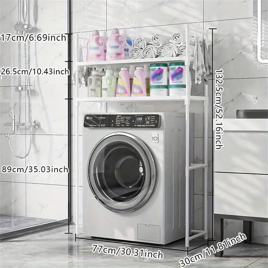 Over The Toilet Storage Rack Metal Bathroom Organizer Shelf