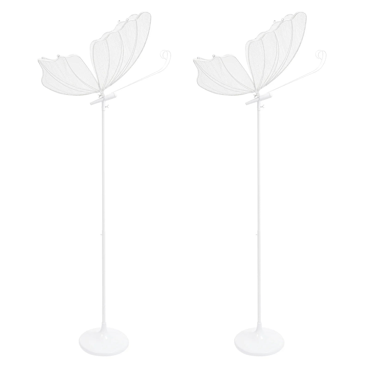 Elegant Butterfly Floor Lamp Offering Soft Ambient LED Lighting
