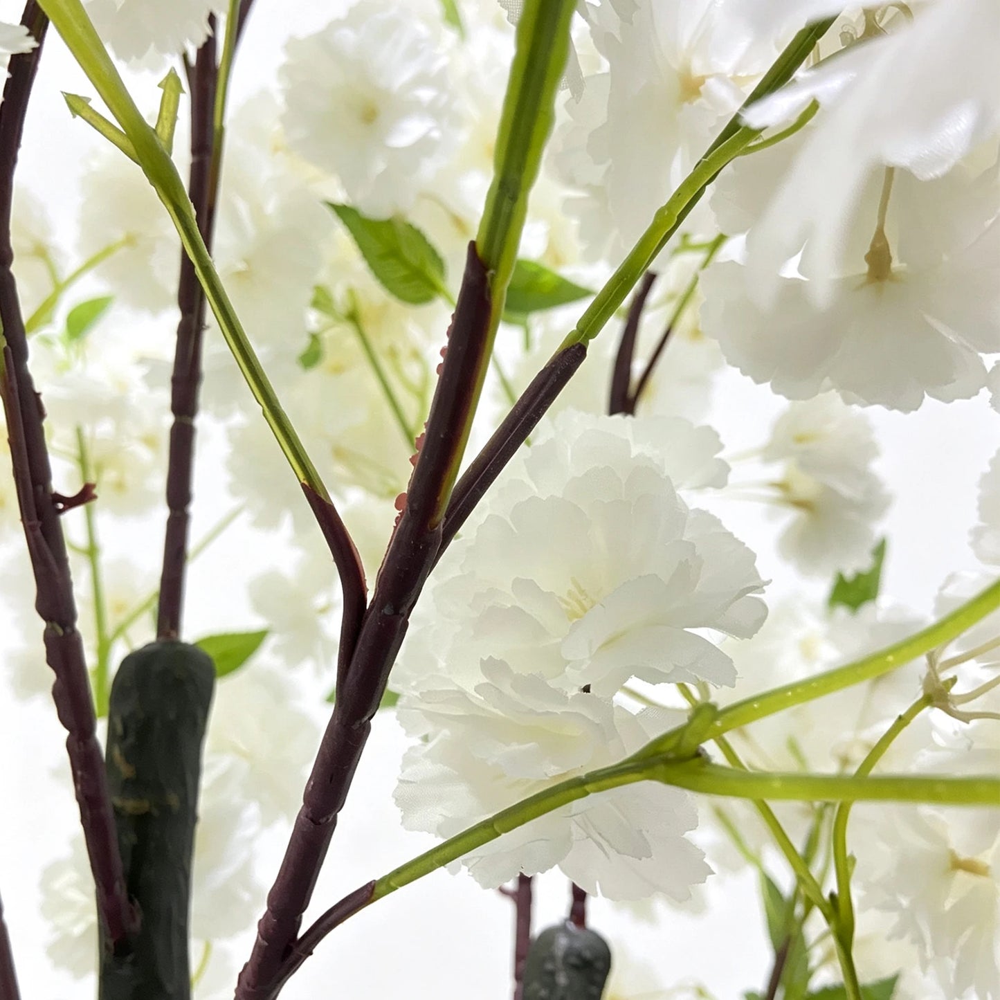 Artificial Cherry Blossom Tree In Pot For Indoor Decoration