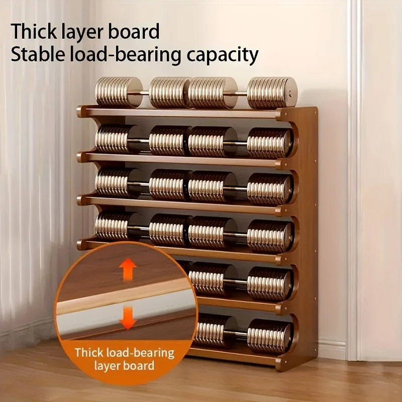 Wooden Shoe Rack With Space Saving Multi Layer Storage Design