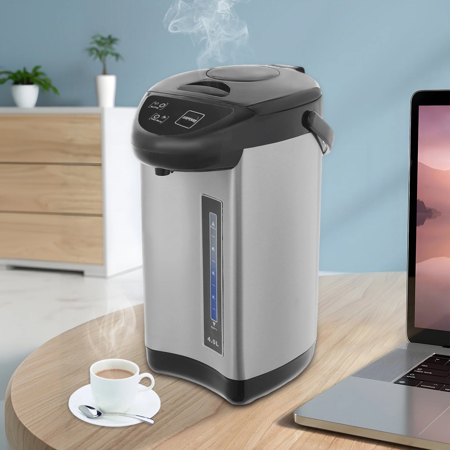 Electric Stainless Steel Kettle With Fast Heating And Auto Shutoff