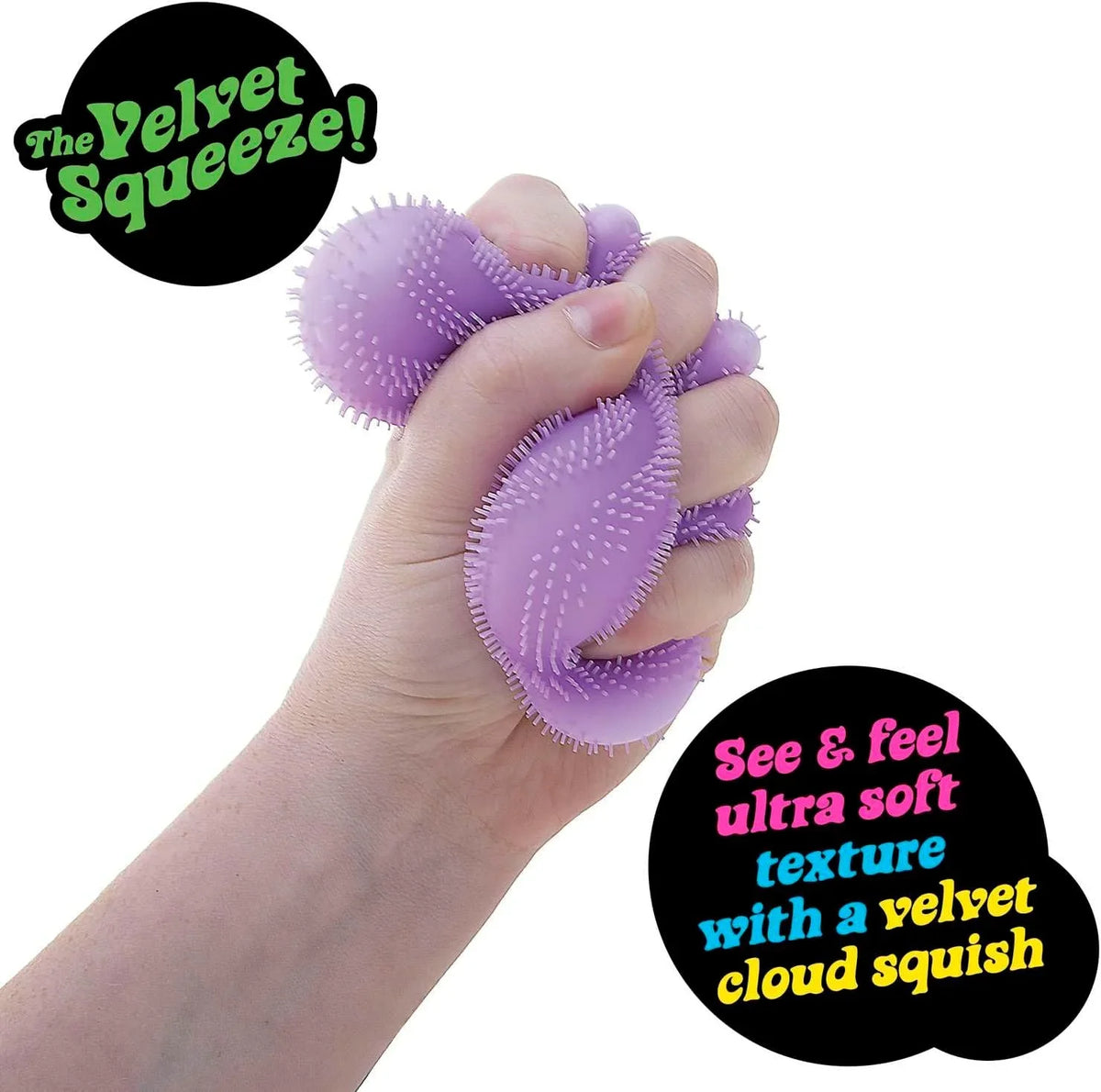 Premium Soft Fuzzy Stress Relief Ball Desktop Ornament Toy