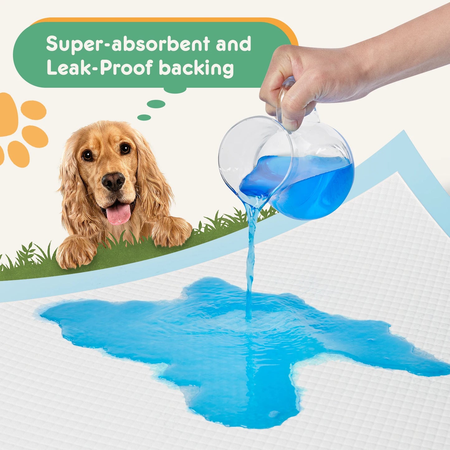 JHK Super Absorbent Disposable Pet Underpads Leakproof Quick Drying
