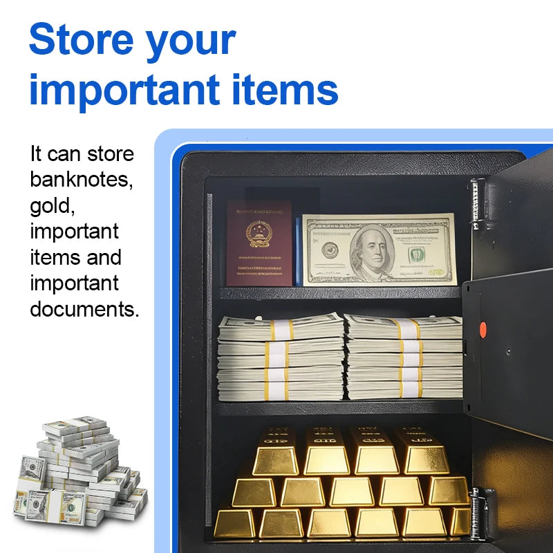 Digital Lock Home Safe For Cash Jewelry And Document Storage