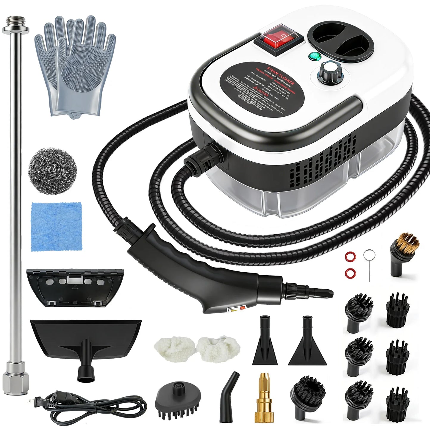 Professional Handheld Steam Cleaner With Adjustable Temperature Control