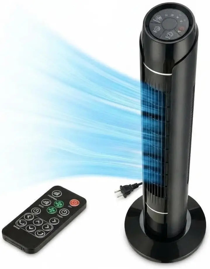 Upgraded DC Motor Tower Fan With Remote And Touchscreen
