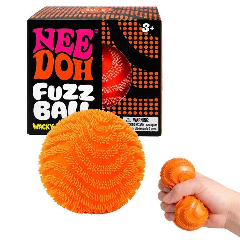 Premium Soft Fuzzy Stress Relief Ball Desktop Ornament Toy