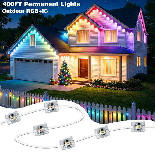 AILBTON Outdoor LED Lights With App Control And Music Sync